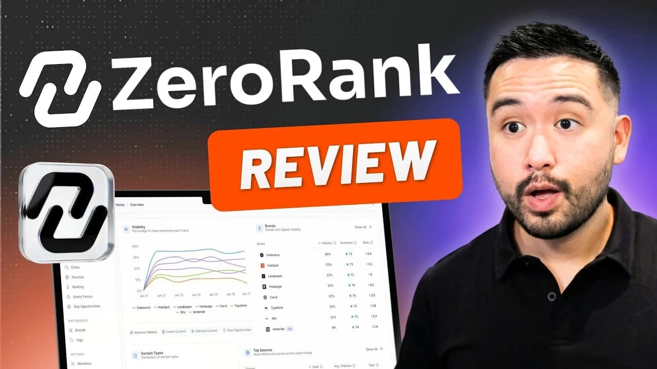 ZeroRank: Is This $59 AI Visibility Tool Better Than Ahrefs? (AppSumo Deal)