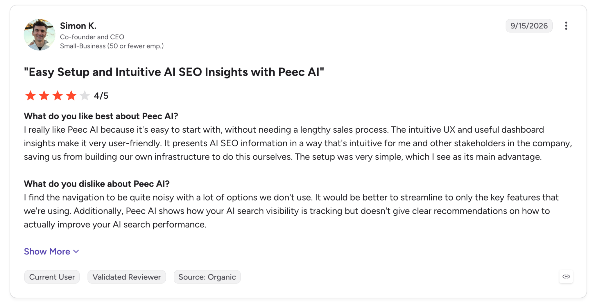 Peec AI review