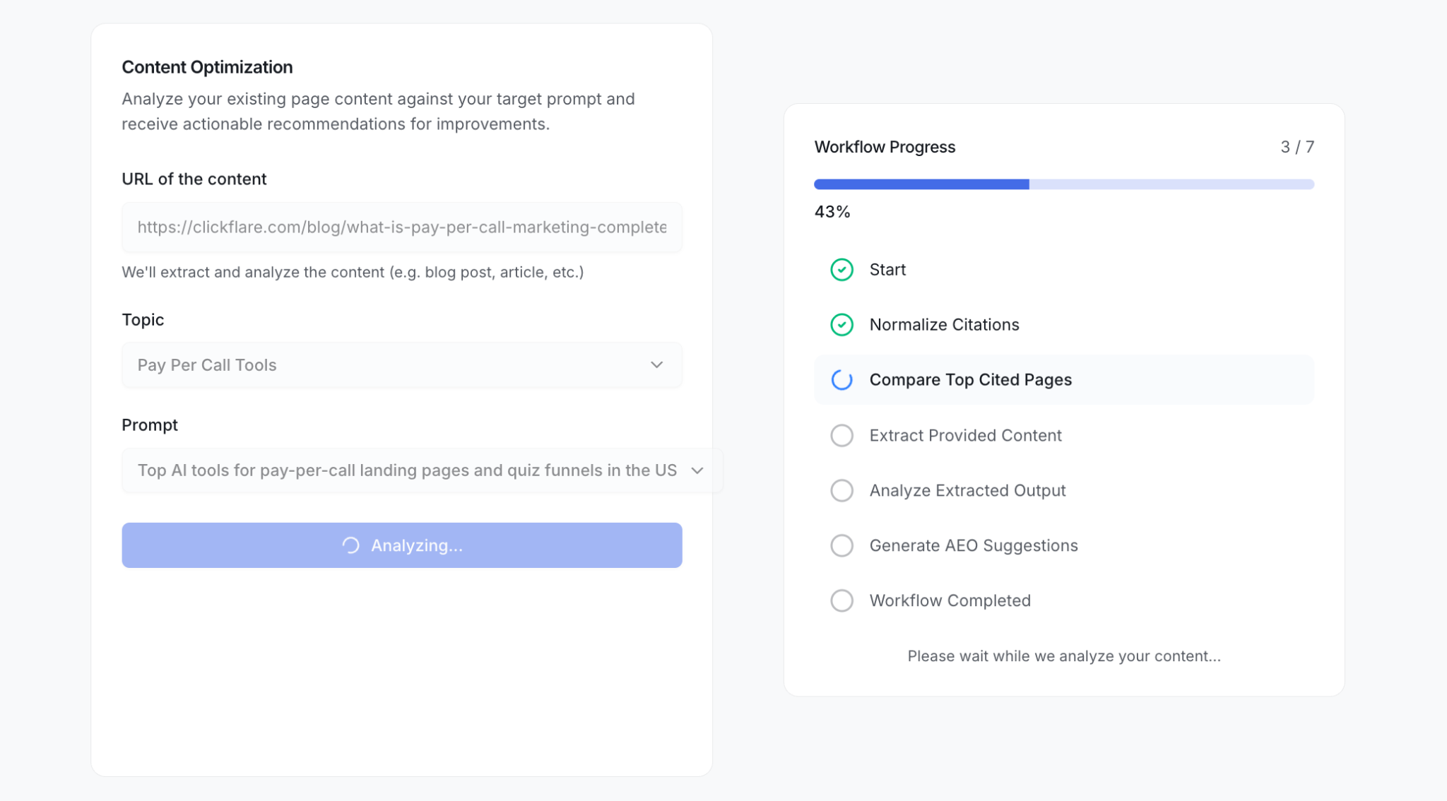 content optimization